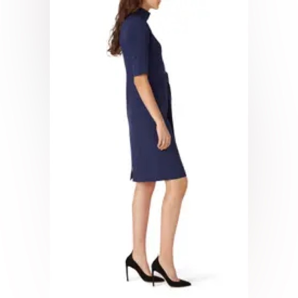 TOCCIN Mock Neck Sheath (pic in Navy but item is Black) - Picture 7 of 10